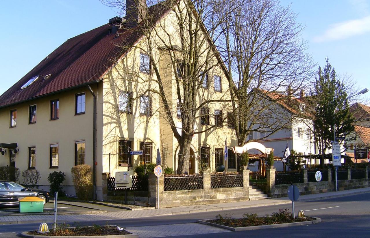 Gasthof Gruner Baum Bayreuth Buitenkant foto