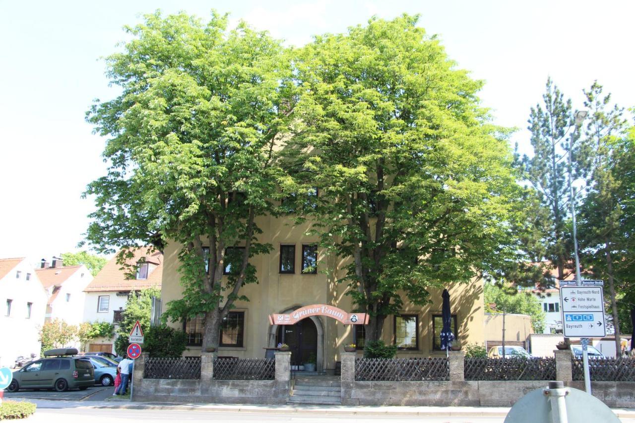 Gasthof Gruner Baum Bayreuth Buitenkant foto